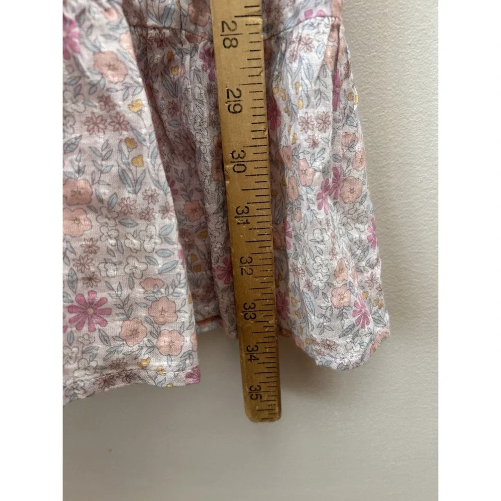 Cat & Jack Girls' Floral Tie-Back Sleeveless  Multicolored Dress Size XXL 18 NEW - Picture 4 of 8